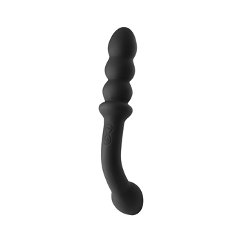 Duel - Dubbelzijdige anaal vibrator (Zwart)